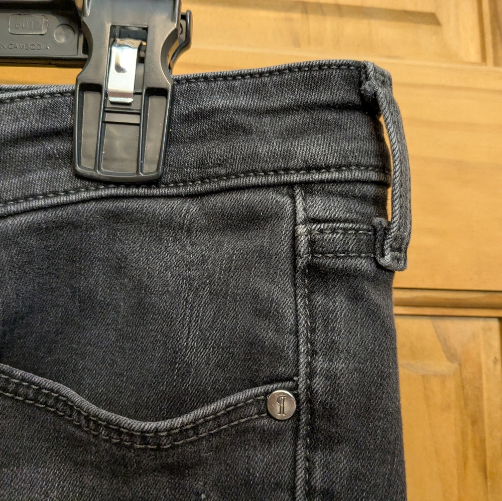 Anthropologie Pilcro Letterpress Womens Straight Black Jeans Sz 28 Classic Denim - Picture 3 of 15